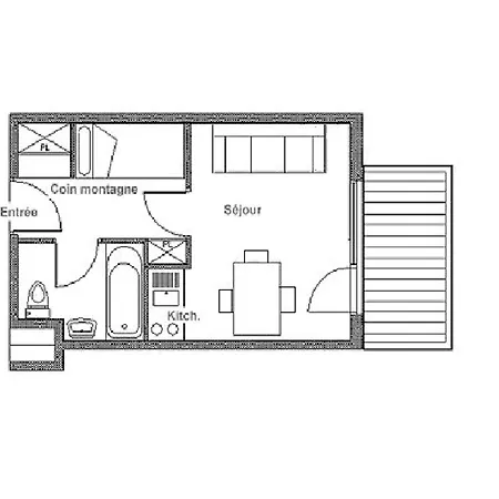 Renove Avec Balcon - Proche Pistes Et Commerces - Fr-1-344-872 דירה סן-מרטין-דה-בלוויל